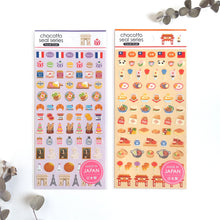 Charger l'image dans la galerie, chocotto seal "Travel" mini sticker from Japan<GAIA>