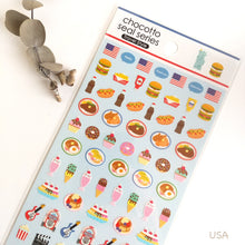 Charger l'image dans la galerie, chocotto seal "Travel" mini sticker from Japan<GAIA>