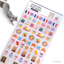 Charger l'image dans la galerie, chocotto seal "Travel" mini sticker from Japan<GAIA>