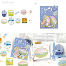 Charger l'image dans la galerie, Clear flake sticker "Maiden brooch" By BGM