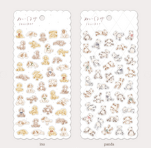 Charger l&#39;image dans la galerie, Nuigurumi sticker(ぬいぐるみ), Stuffed animal sticker -Kuma-
