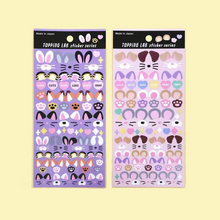 Lade das Bild in den Galerie-Viewer, Topping Lab sticker &quot;animal ears&quot; from Japan
