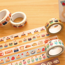 Carica l&#39;immagine nel visualizzatore di Gallery, Okashinadobutsukobo washi tape -Pan-
