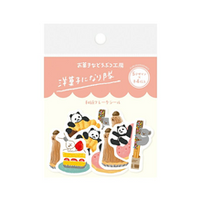 Carica l&#39;immagine nel visualizzatore di Gallery, Washi Flake sticker &quot;Okashinadobutsukobo&quot; -Sweets-Pink
