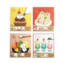 Carica l&#39;immagine nel visualizzatore di Gallery, &quot;Okashinadobutsukobo&quot; Memopad -wagashi-
