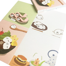 Carica l&#39;immagine nel visualizzatore di Gallery, &quot;Okashinadobutsukobo&quot; Memopad -wagashi-
