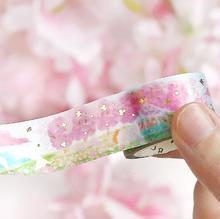 Lade das Bild in den Galerie-Viewer, Gold foil washi tape &quot;Dream Garden&quot; by BGM
