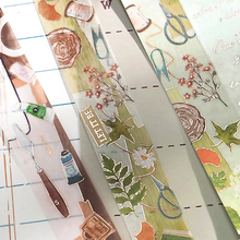 Lade das Bild in den Galerie-Viewer, Washi tape &quot;My desk&quot;-Botanist-
