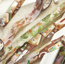 Lade das Bild in den Galerie-Viewer, Washi tape &quot;My desk&quot;-Botanist-
