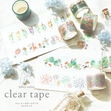 Charger l&#39;image dans la galerie, Summer Clear Tape &quot;Juicy color&quot;by mind wave from Japan
