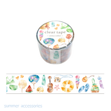 Charger l&#39;image dans la galerie, Summer Clear Tape &quot;Juicy color&quot;by mind wave from Japan
