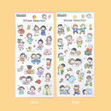 Load image into Gallery viewer, Sticker Selection &quot;Children&quot; from Japan&lt;GAIA&gt;
