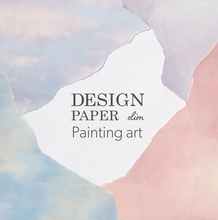 Carica l&#39;immagine nel visualizzatore di Gallery, Design Paper slim &quot;Painting Art&quot; from Japan
