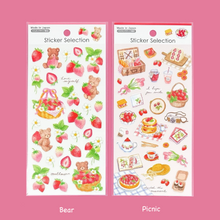 Lade das Bild in den Galerie-Viewer, Sticker selection &quot;Strawberry life&quot; sticker from Japan&lt;GAIA&gt;
