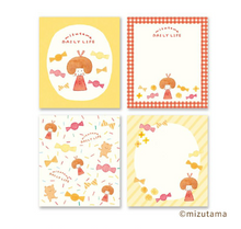 Carica l&#39;immagine nel visualizzatore di Gallery, mizutama daily life memo pads by Furukawashiko
