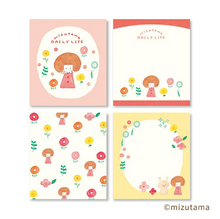 Carica l&#39;immagine nel visualizzatore di Gallery, mizutama daily life memo pads by Furukawashiko
