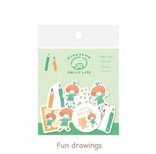 Carica l&#39;immagine nel visualizzatore di Gallery, mizutama daily life Flake sticker by Furukawashiko
