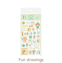 Carica l&#39;immagine nel visualizzatore di Gallery, mizutama daily life Sheet sticker by Furukawashiko
