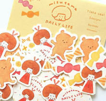 Carica l&#39;immagine nel visualizzatore di Gallery, mizutama daily life Flake sticker by Furukawashiko
