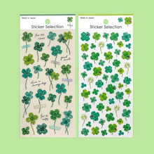 Load image into Gallery viewer, Sticker Selection &quot;Clover &amp; Washi/Clover&quot; from Japan&lt;GAIA&gt;
