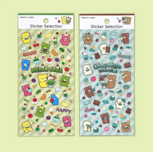 Carica l&#39;immagine nel visualizzatore di Gallery, Sticker Selection &quot;Melon soda/Chocolate mint&quot; from Japan&lt;GAIA&gt;
