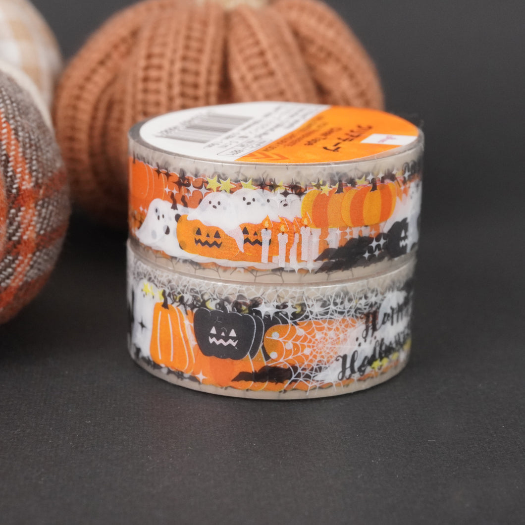 Halloween foil Clear tape 