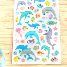 Charger l&#39;image dans la galerie, Sticker Selection &quot;mermaid/dolphin&quot;
