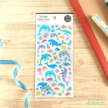 Charger l&#39;image dans la galerie, Sticker Selection &quot;mermaid/dolphin&quot;
