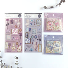 Load image into Gallery viewer, Sticker Selection &quot;Pink Roses/Blue Roses&quot; Sheets &amp; Flake sticker
