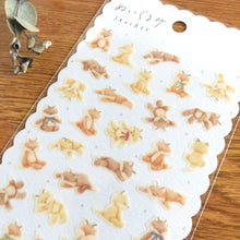 Charger l&#39;image dans la galerie, Nuigurumi sticker(ぬいぐるみ), Stuffed animal sticker -kitsune-
