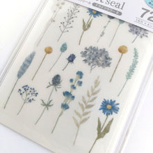 Charger l&#39;image dans la galerie, Tracing Die Cut seal -Dry flower- sticker
