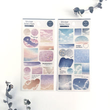 Charger l&#39;image dans la galerie, Sticker selection &quot;fleeting sky&quot;
