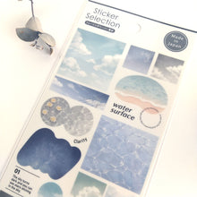 Charger l&#39;image dans la galerie, Sticker selection &quot;fleeting sky&quot;
