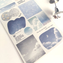 Charger l&#39;image dans la galerie, Sticker selection &quot;fleeting sky&quot;
