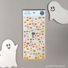 Lade das Bild in den Galerie-Viewer, Sticker Selection &quot;animal halloween/pumpkin and ghost&quot; from Japan&lt;GAIA&gt;
