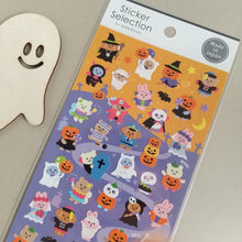 Lade das Bild in den Galerie-Viewer, Sticker Selection &quot;animal halloween/pumpkin and ghost&quot; from Japan&lt;GAIA&gt;
