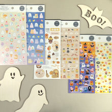 Lade das Bild in den Galerie-Viewer, Sticker Selection &quot;animal halloween/pumpkin and ghost&quot; from Japan&lt;GAIA&gt;
