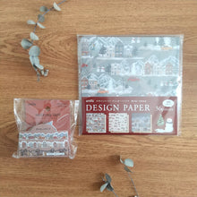 Charger l&#39;image dans la galerie, Design paper &quot;Winter Panorama&quot; from Japan by amifa
