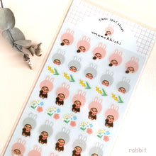 Carica l&#39;immagine nel visualizzatore di Gallery, Clear Seal Sheet -monchhichi- by Furukawashiko
