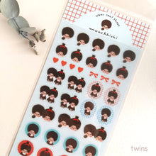 Carica l&#39;immagine nel visualizzatore di Gallery, Clear Seal Sheet -monchhichi- by Furukawashiko
