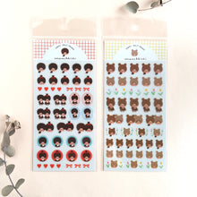 Carica l&#39;immagine nel visualizzatore di Gallery, Clear Seal Sheet -monchhichi- by Furukawashiko
