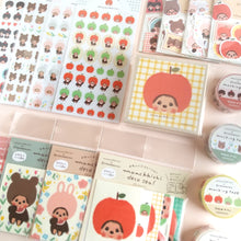 Carica l&#39;immagine nel visualizzatore di Gallery, Deco Seal- Monchhichi/Bear- sheet sticker by Frukawashiko
