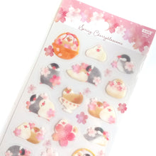 Load image into Gallery viewer, Collection sticker &quot;Sakura &amp; Java sparrow&quot;
