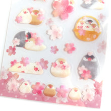 Load image into Gallery viewer, Collection sticker &quot;Sakura &amp; Java sparrow&quot;
