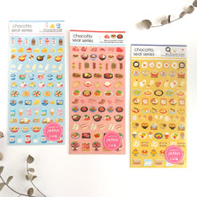 Load image into Gallery viewer, chocotto seal &quot;foodstuff&quot; mini sticker from Japan&lt;GAIA&gt;
