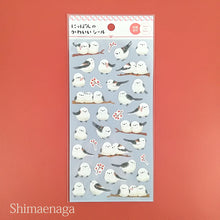 Lade das Bild in den Galerie-Viewer, Reproduction &amp; New Nippon no kawaii seal washi sticker &quot;Autumn&quot;
