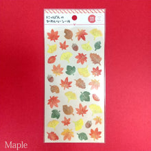 Lade das Bild in den Galerie-Viewer, Reproduction &amp; New Nippon no kawaii seal washi sticker &quot;Autumn&quot;
