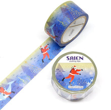 Charger l'image dans la galerie, Washi tape "Oceans Christmas" masking tape by SAIEN
