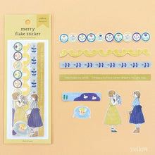 Carica l&#39;immagine nel visualizzatore di Gallery, merry flake sticker from Japan&lt;GAIA&gt;
