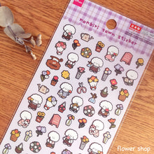 Load image into Gallery viewer, nonbiri town sticker from Japan&lt;Daiso&gt;
